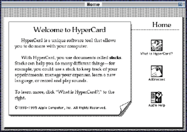 Apple Hypercard