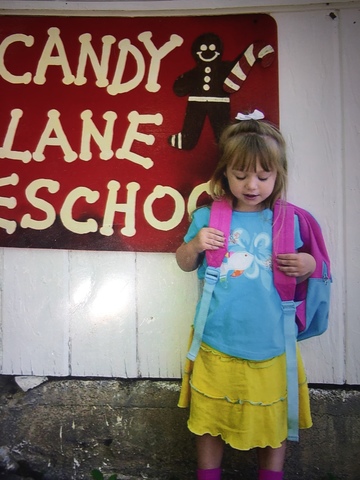 First Day Of Pre-School