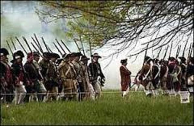 Alliance is Made between the Rebels and the French.