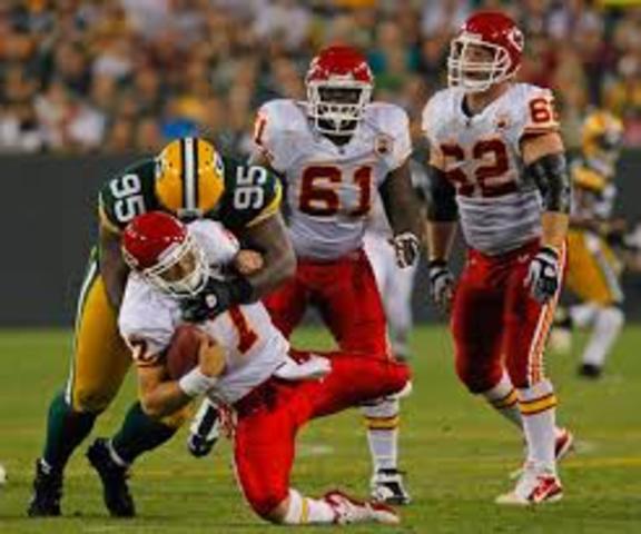The beginning,Kansas City Chiefs vs.Green Bay Packers