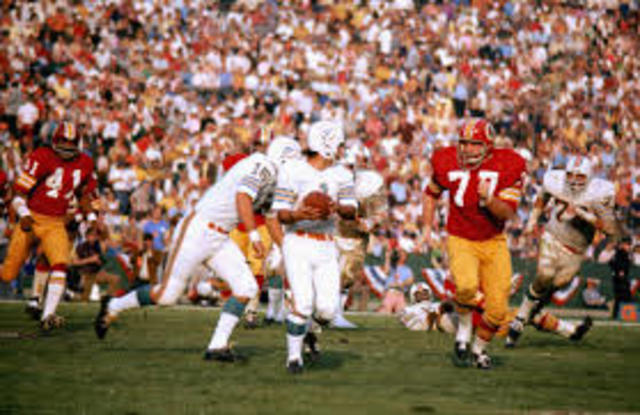 MIAMI DOLPHINS 14 VS WASHINGTON REDSKINS 7
