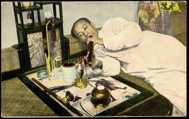 Britain started to export opium to China