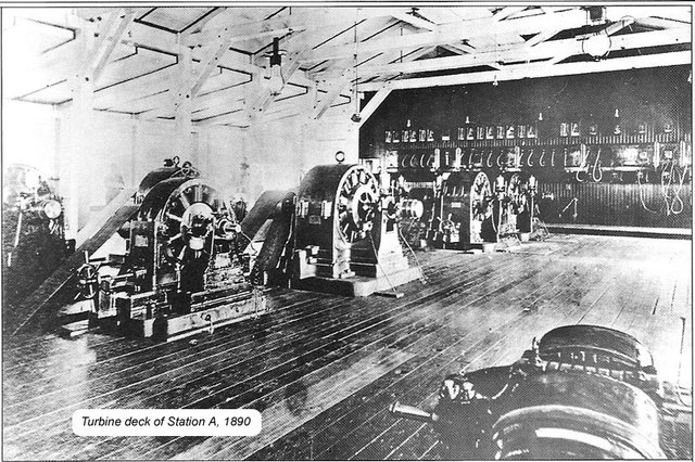 First Long Distance Power Lines