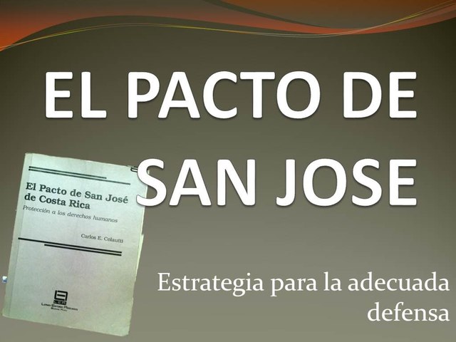 Pacto de San Jose
