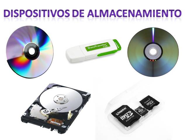 Dispositivos de almacenamiento
