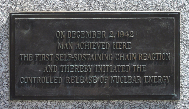 First controlled nuclear chain reaction