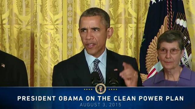 President Obama announces clean power plan, Imposing the first nationwide limits on Carbon Dioxide emissions from power plants