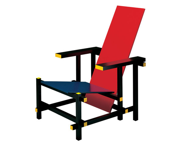 THE RED AND BLUE CHAIR