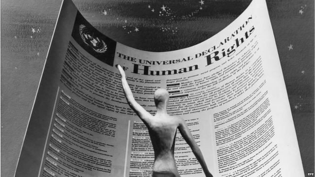 Promulgación de la Declaración Universal de los Derechos Humanos