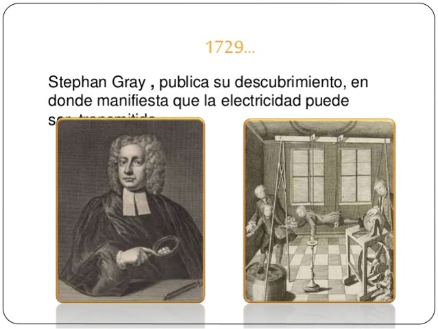 Descubren que la electricidad puede ser transmitida.