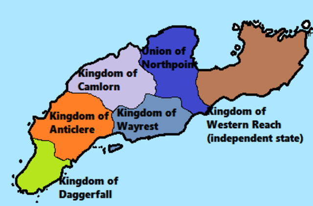 Statistics: Administrative divisions: High Rock