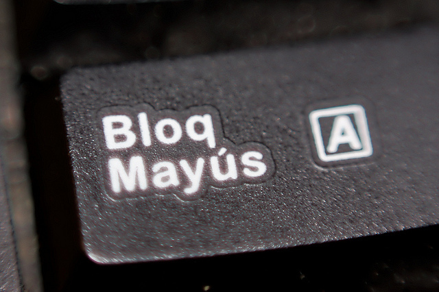 Mayusculas y minusculas