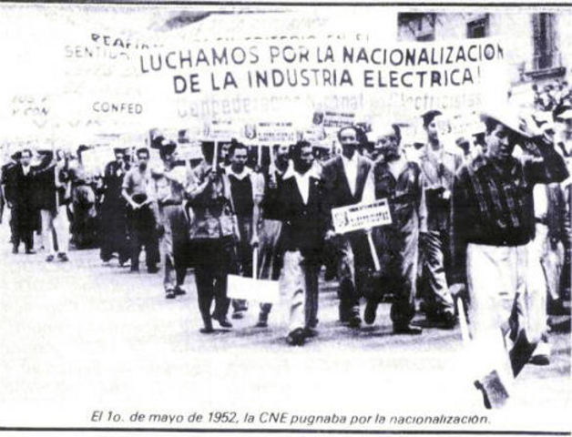 Nacionalización de la Industria Electrica