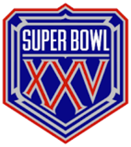 Super Bowl XXV (1991) New York Giants 20, Buffalo Bills 19