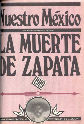 muerte de Zapata