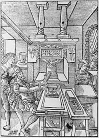 APARICIÓN DE LA IMPRENTA