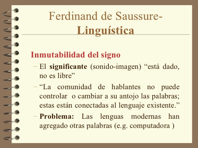 Ferdinand de Sassure