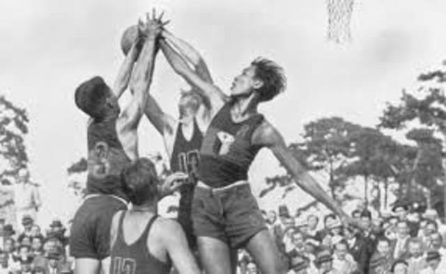 Aparicion del Basquetbol en los Juegos Olimpicos