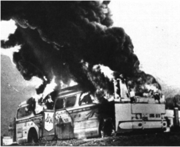Attack on freedom riders