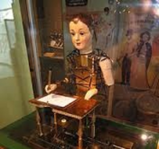 Automate dessinateur-écrivain de Maillardet