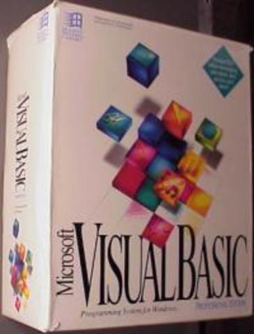 Historia de Visual Basic timeline | Timetoast timelines