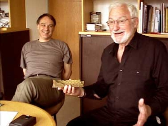 Heinrich Rohrer y Greg Binning