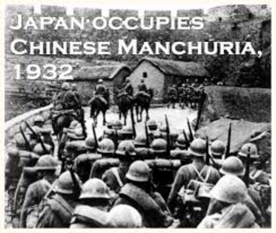 Japans army seizes manchuria, china