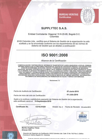 RECERTIFICACIÓN ISO