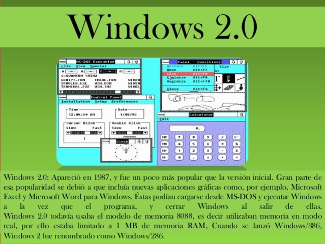 Lanzamiento De Windows 2.0