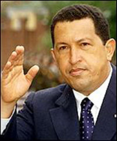 HUGO CHÁVEZ ES REELEGIDO COMO PRESIDENTE DE VENEZUELA