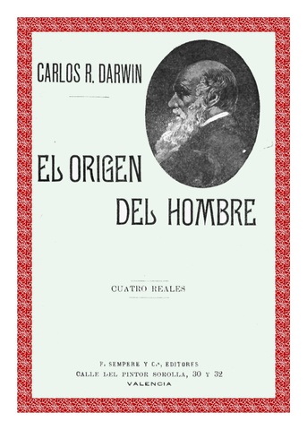 PUBLICA "LA ASCENDENCIA DEL HOMBRE"