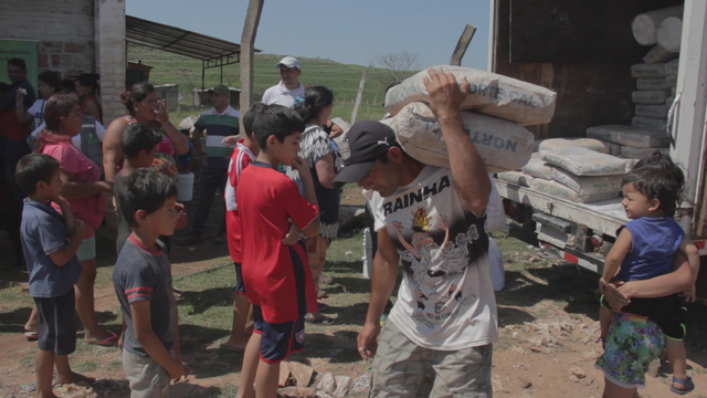 Entrega de kits de rehabilitación, Bañado Sur, Porvenir - Oxfam