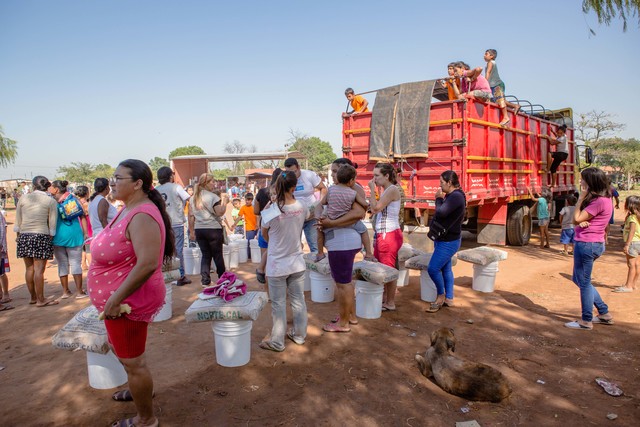 Entrega de kits de rehabilitación Yukyty