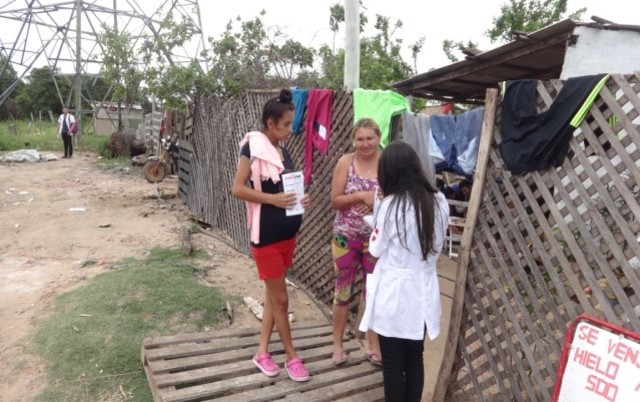 Recorrida casa por casa Caacupemí, Bañado Norte