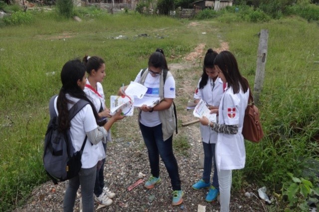 Recorrida casa por casa Caacupemí, Bañado Norte