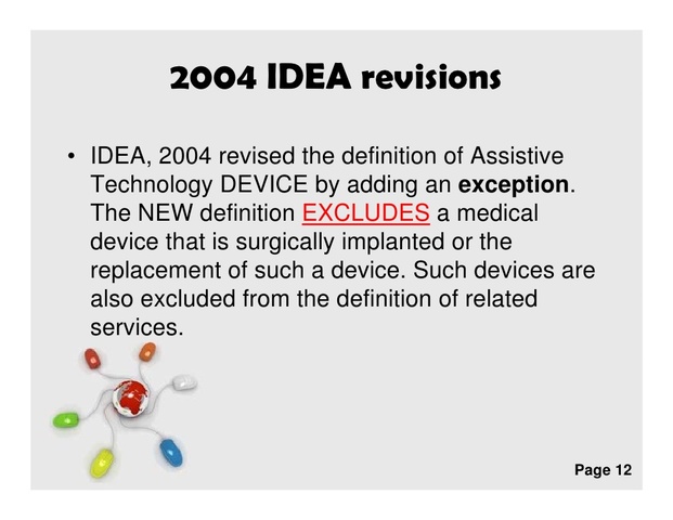 IDEA 2004 (revisions)