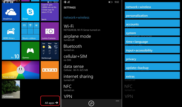 WINDOWS PHONE 8.1.2