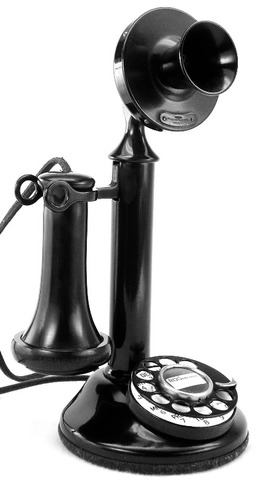 Western Electric Dial Candlestick in 1920s