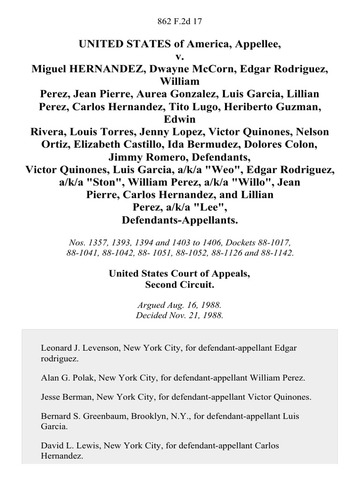 Court Case- United States v. Games-Perez