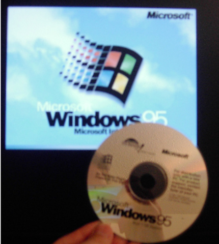 Microsoft released Windows 95