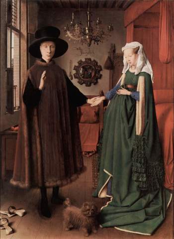 The Arnolfini Portrait. Jan van Eyck.
