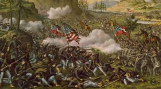 The battle of Chickamauga