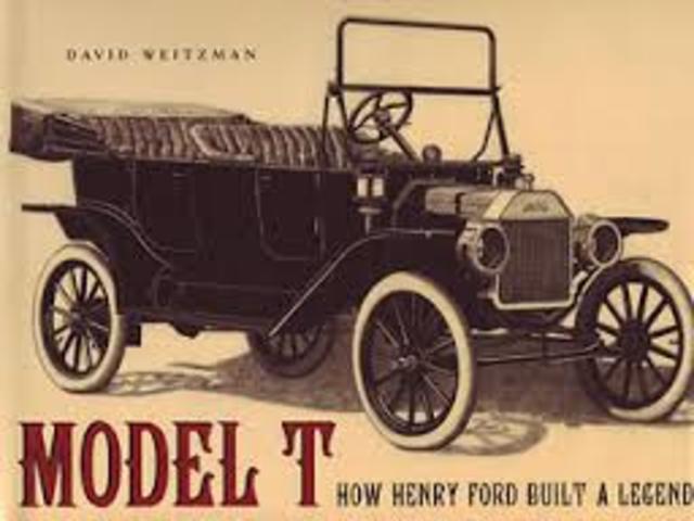 Henry Ford creates the Model T.