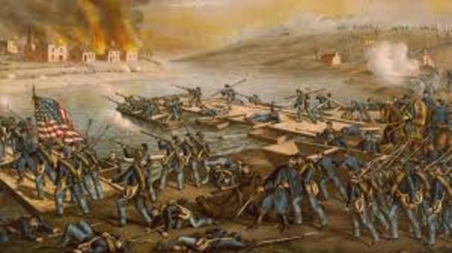 Union lose battle of fredericksburg