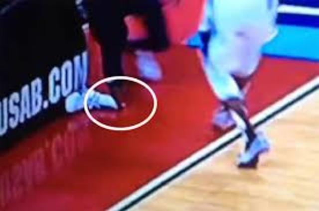 Suffers horrific leg injury