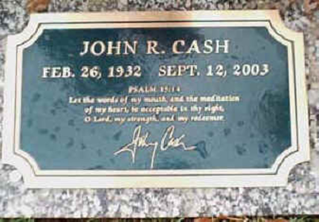 johnny cash passed away