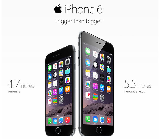 iPhone 6 and 6 plus released