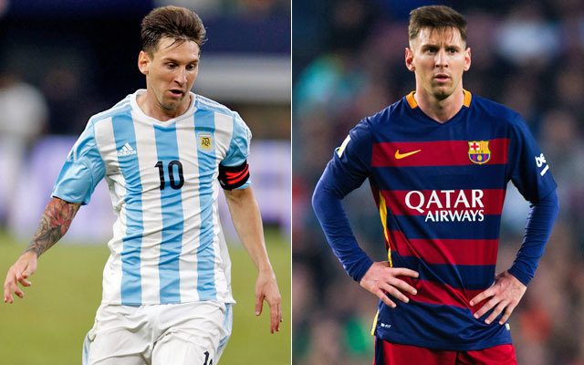 Messi team he has played