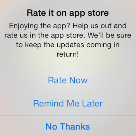 The App Store changes the way you review apps