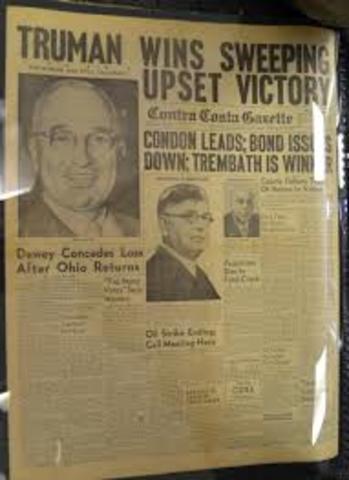 Truman wins